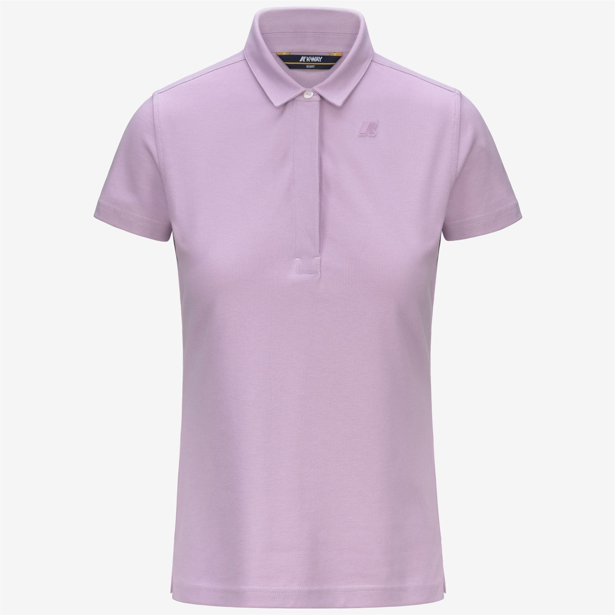 Polo Shirts_WOMAN_AMEDEA PIQUE_Polo_Violet Lt Lilac - Commercial 1