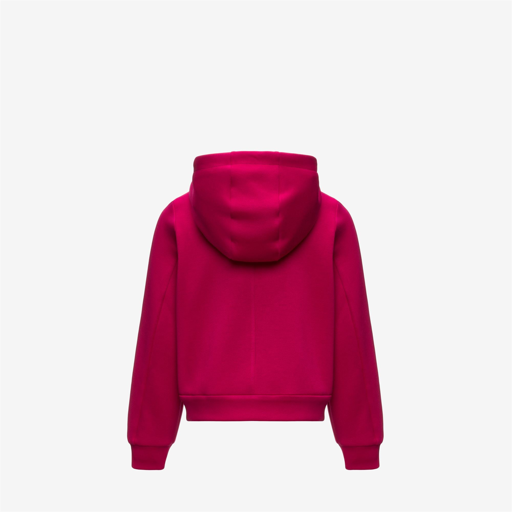 Fleece_GIRL_P. DEVA LIGHT SPACER_Hoodie Full Zip_Red Cerise - Commercial 2