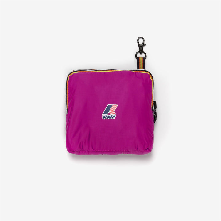 Bags Unisex LE VRAI 3.0 MICHEL Backpack PINK INTENSE Dressed Back (jpg Rgb)		