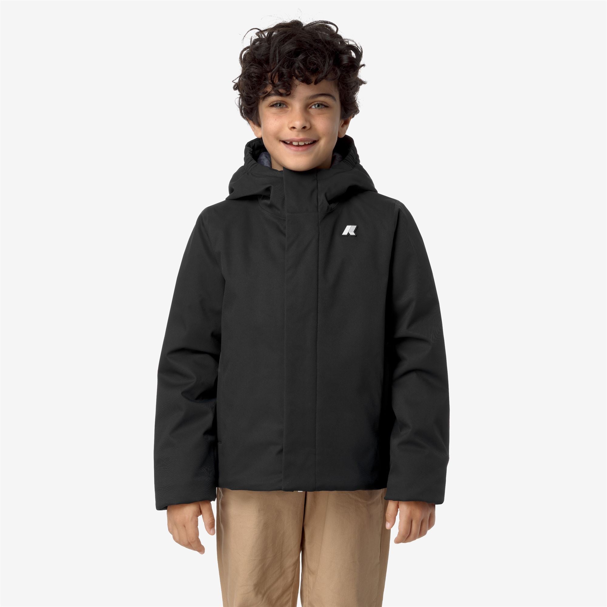 Jackets_BOY_P. JACKO TWILL MARMOTTA_Short_Black P-Blue A - Commercial 4