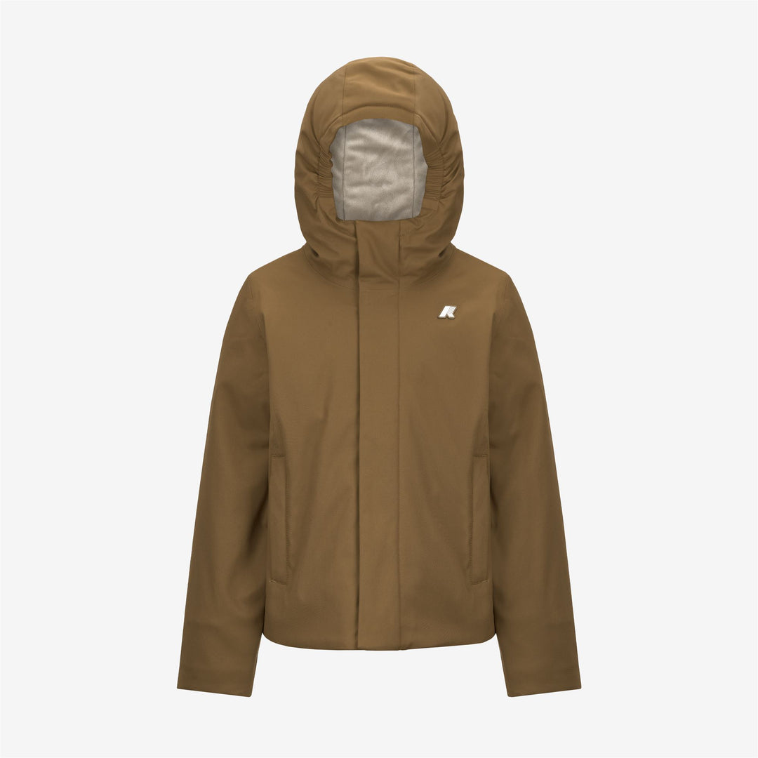 JACKO TWILL MARMOTTA Jackets Short Boy BROWN C-BEIGE G Kid 3Y Brown C-beige G