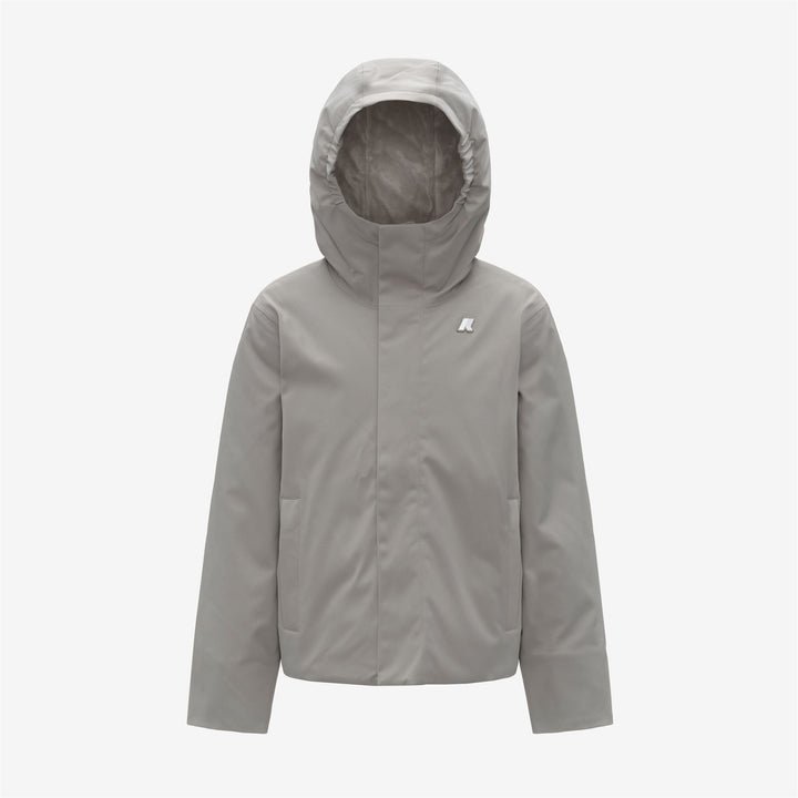 Green oak Boy's Short Waterproof Jacket with Light Padding 1