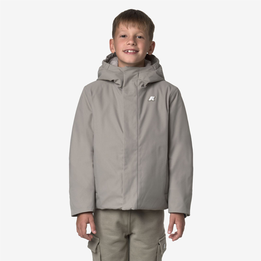 Jackets_BOY_P. JACKO TWILL MARMOTTA_Short_Green Oak - Grey Goat - Commercial 4