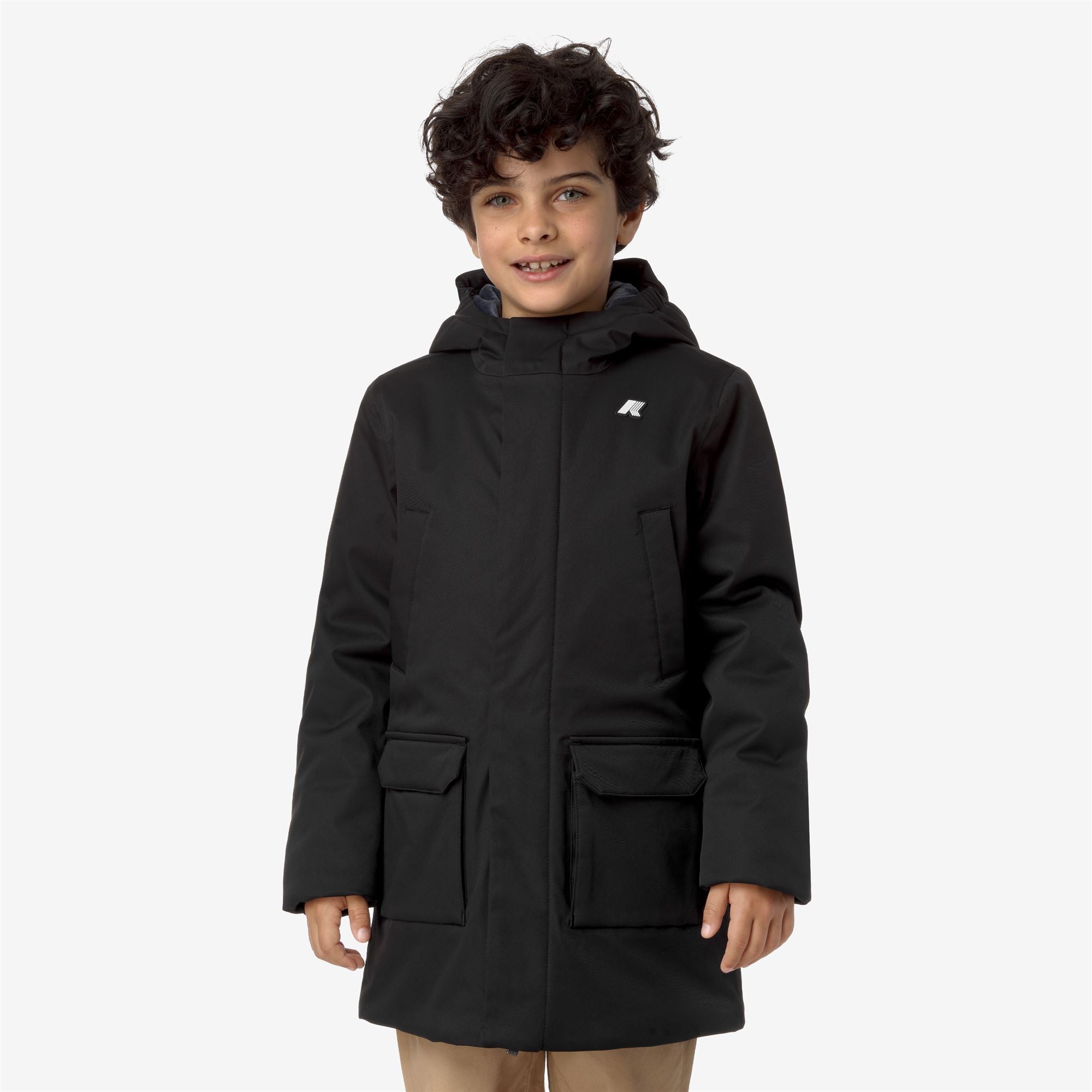 Jackets_BOY_P. JARKO TWILL MARMOTTA_Mid_Black P-Blue A - Commercial 3