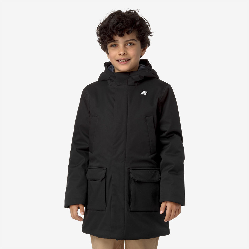 Jackets_BOY_P. JARKO TWILL MARMOTTA_Mid_Black P-Blue A - Commercial 4