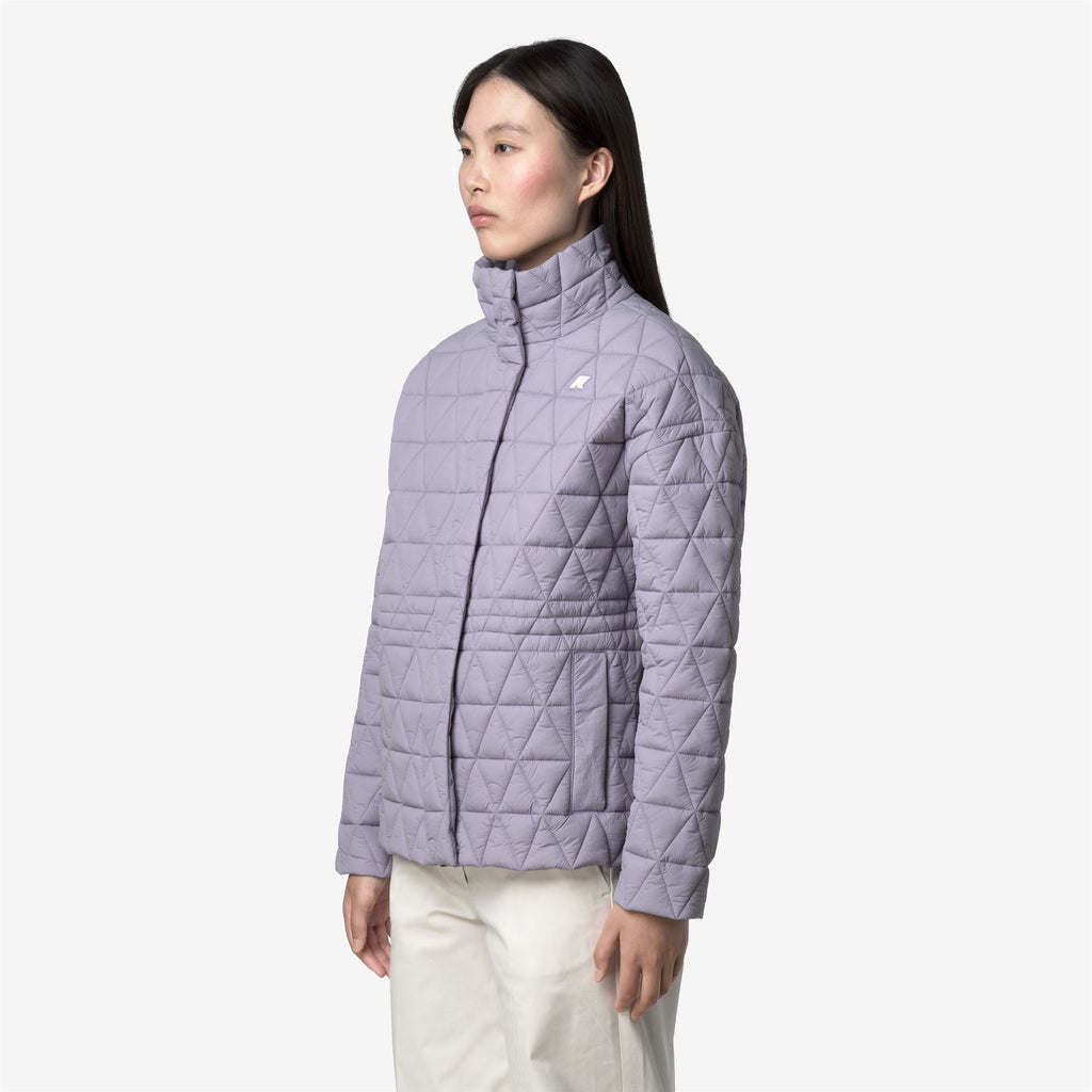 Jackets_WOMAN_SELENE DIAMOND QUILTED WARM_Mid_Violet Lavender - Commercial 5