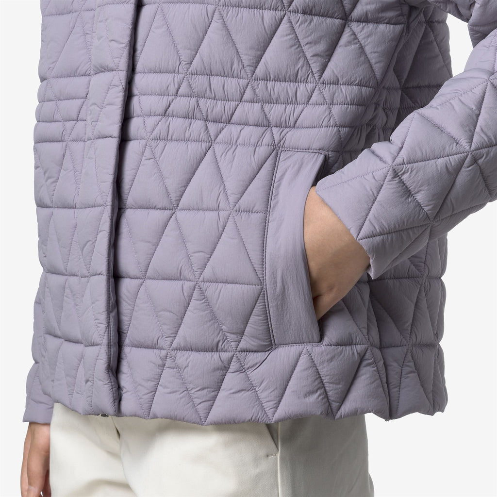 Jackets_WOMAN_SELENE DIAMOND QUILTED WARM_Mid_Violet Lavender - Commercial 7