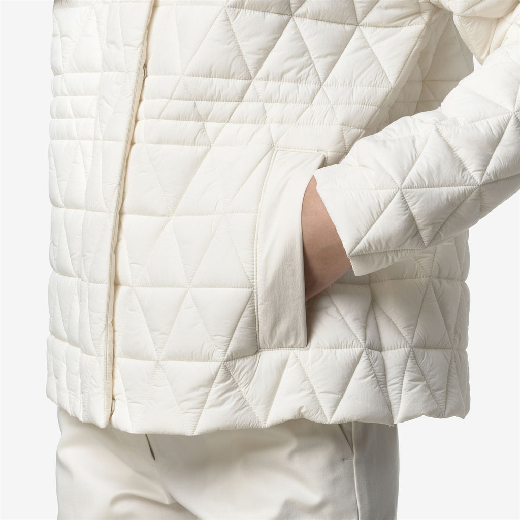 Jackets_WOMAN_SELENE DIAMOND QUILTED WARM_Mid_White Gardenia - Commercial 7