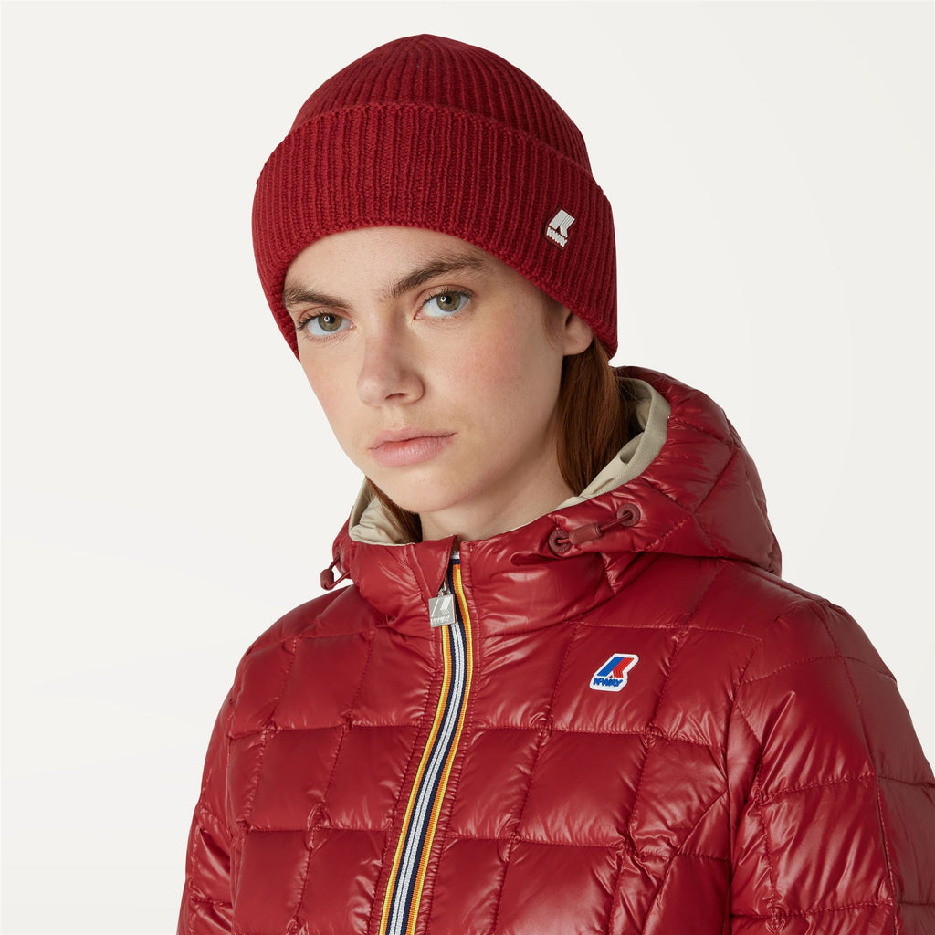 Headwear_Unisex_BRICE CARDIGAN STITCH WOOL_Hat_Red Dk Tomato - Commercial 7