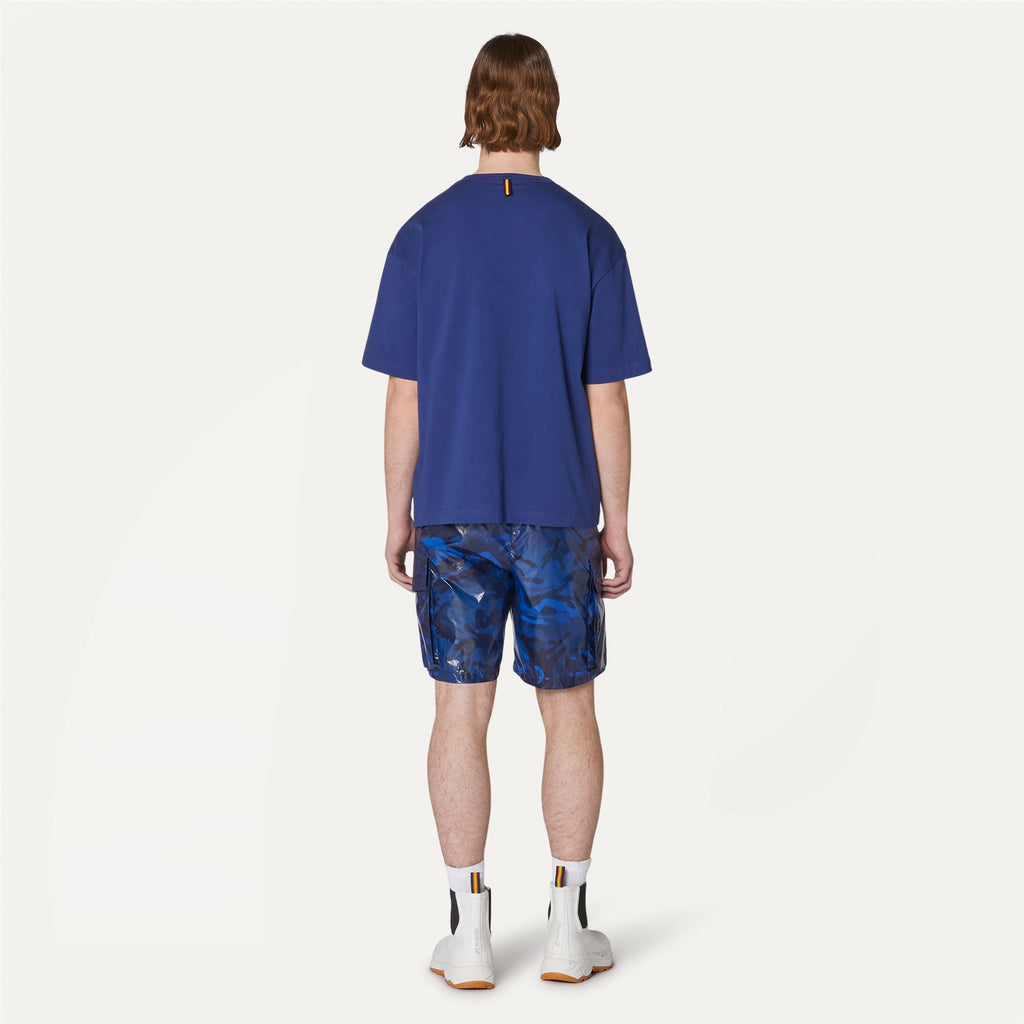 Shorts_UNISEX_LEOBEM  CAMOU_Cargo_Blue Camouflage - Commercial 6