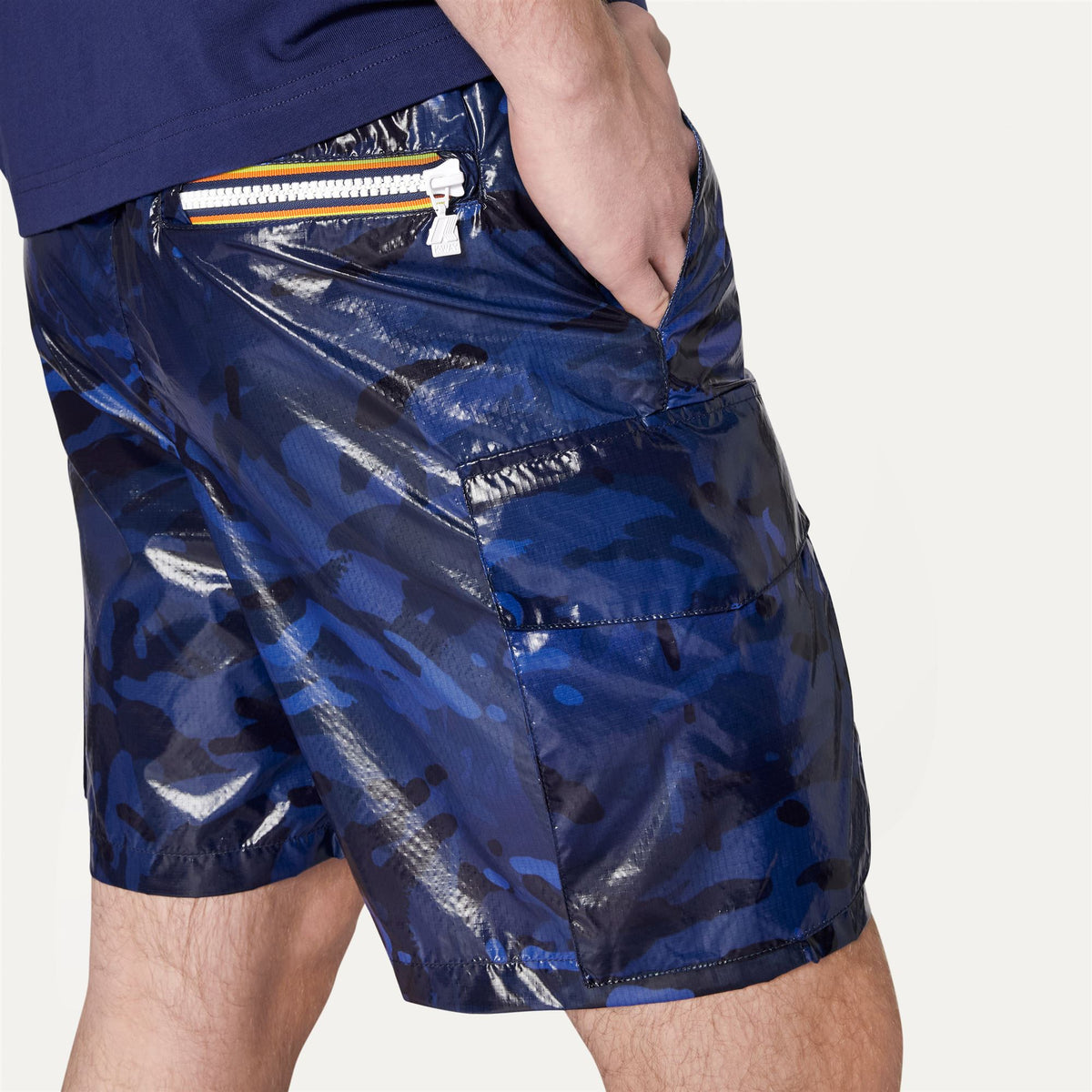 Shorts_UNISEX_LEOBEM  CAMOU_Cargo_Blue Camouflage - Commercial 7