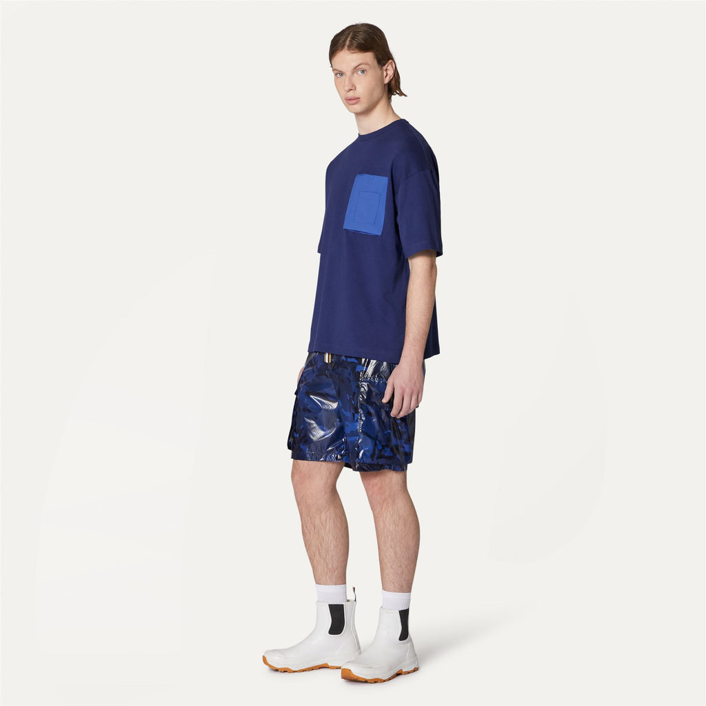 Shorts_UNISEX_LEOBEM  CAMOU_Cargo_Blue Camouflage - Commercial 5