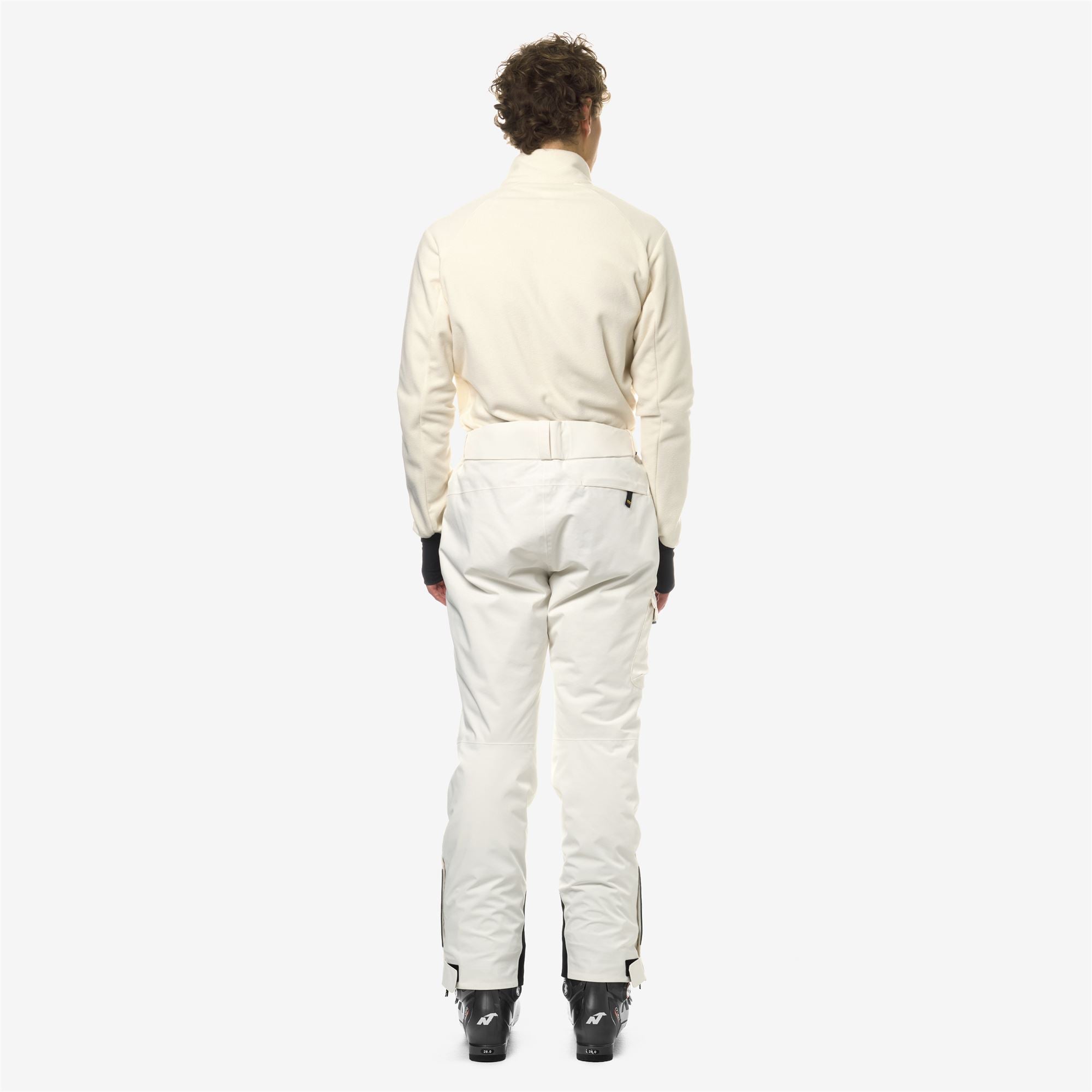 Pants_Man_AVRIEUX MICRO TWILL 2 LAYERS_Sport Trousers_White Gardenia - Commercial 6