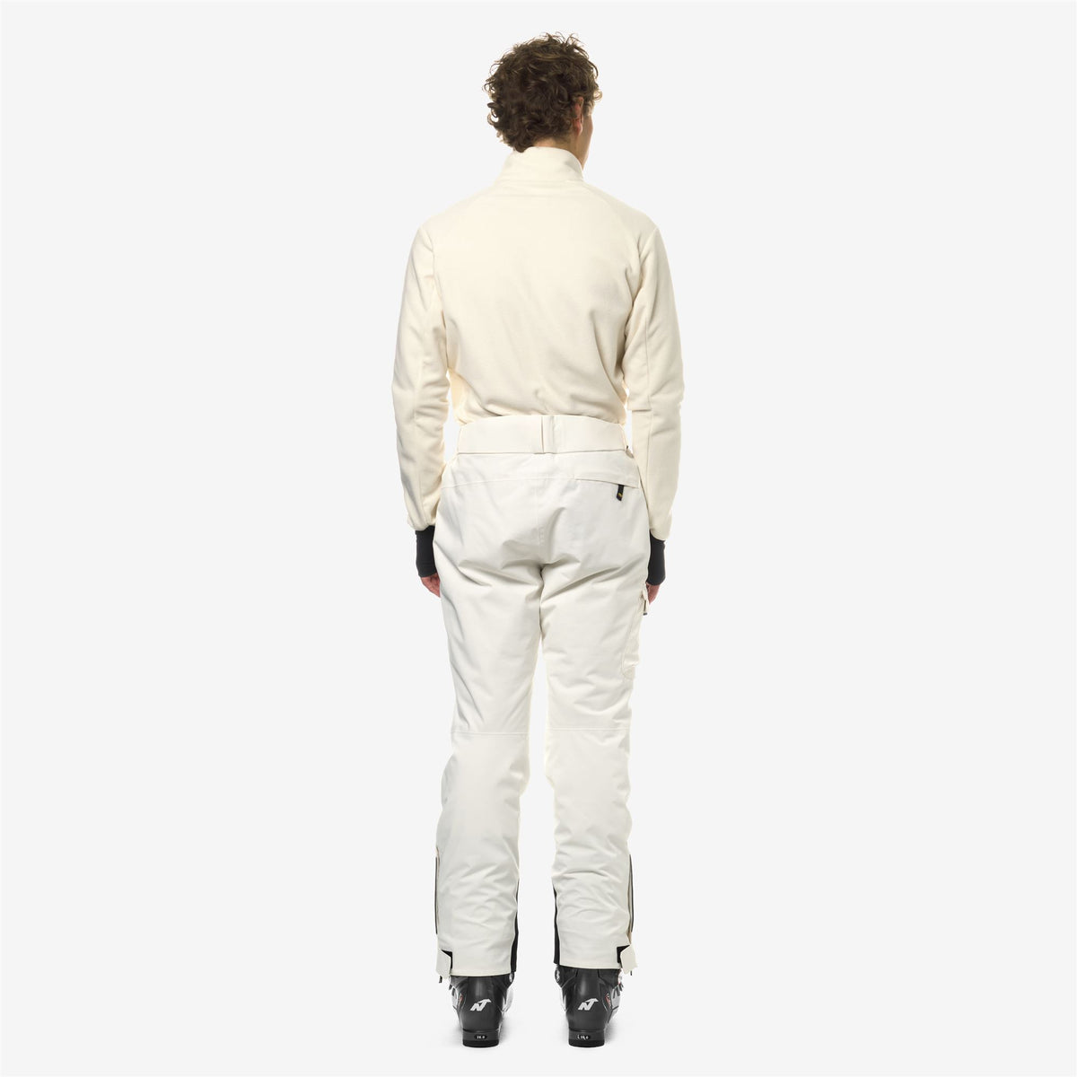 Pants_Man_AVRIEUX MICRO TWILL 2 LAYERS_Sport Trousers_White Gardenia - Commercial 6