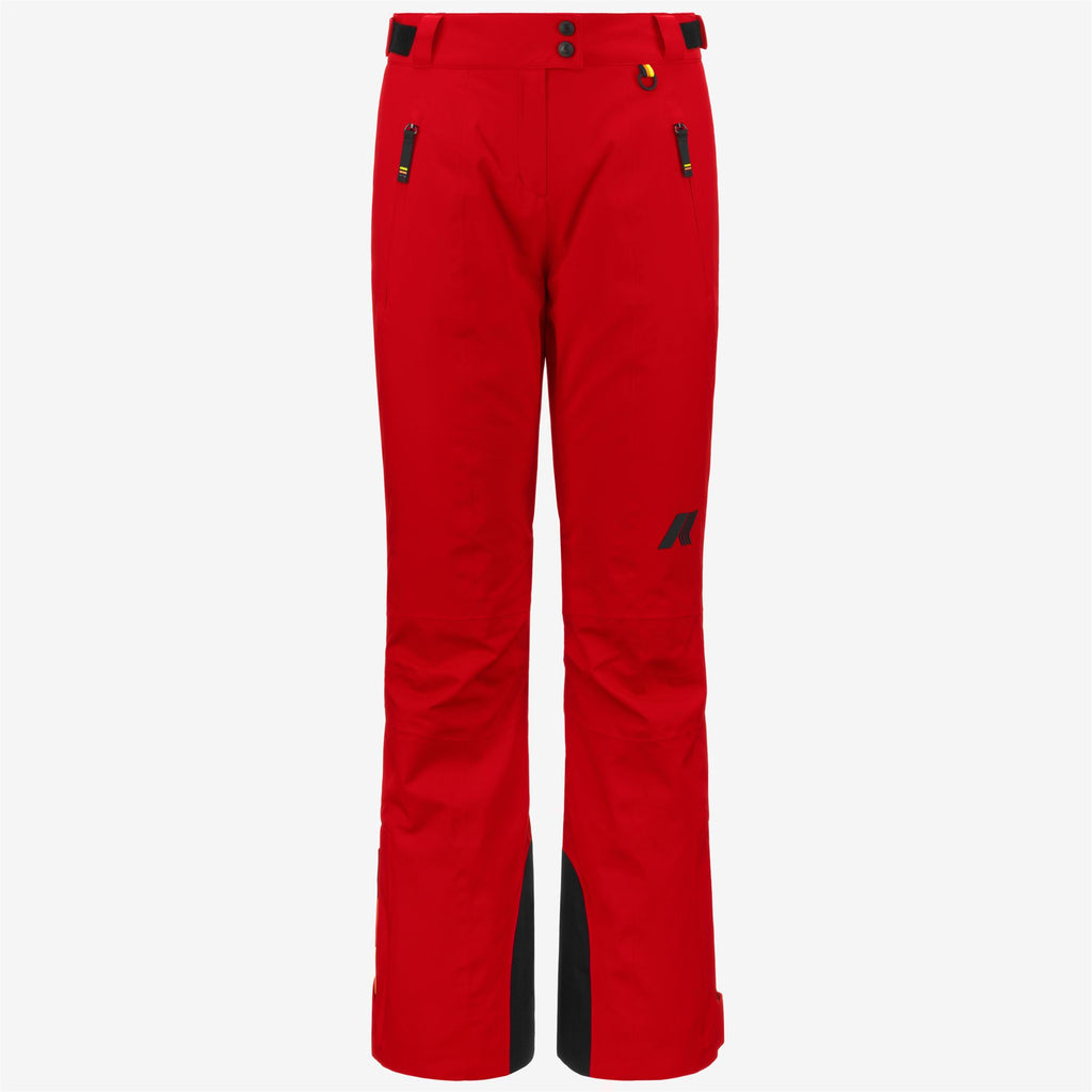 Pants_Woman_BONNEVAL MICRO TWILL 2 LAYERS_Sport Trousers_Red - Commercial 1