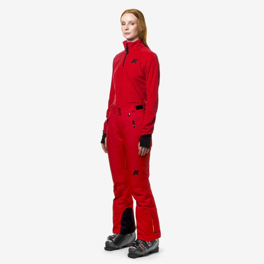 Pants_Woman_BONNEVAL MICRO TWILL 2 LAYERS_Sport Trousers_Red - Commercial 5