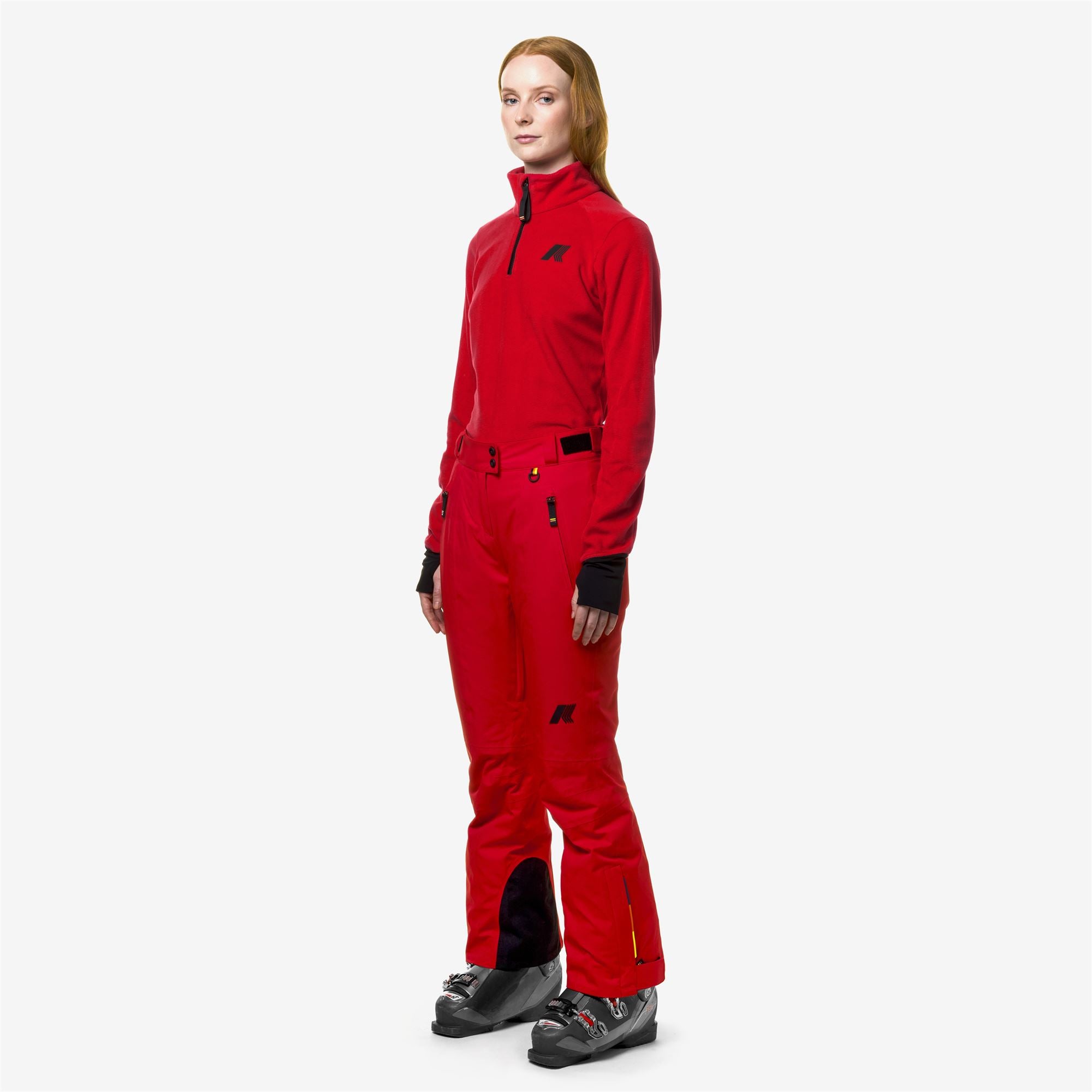 Pants_Woman_BONNEVAL MICRO TWILL 2 LAYERS_Sport Trousers_Red - Commercial 5
