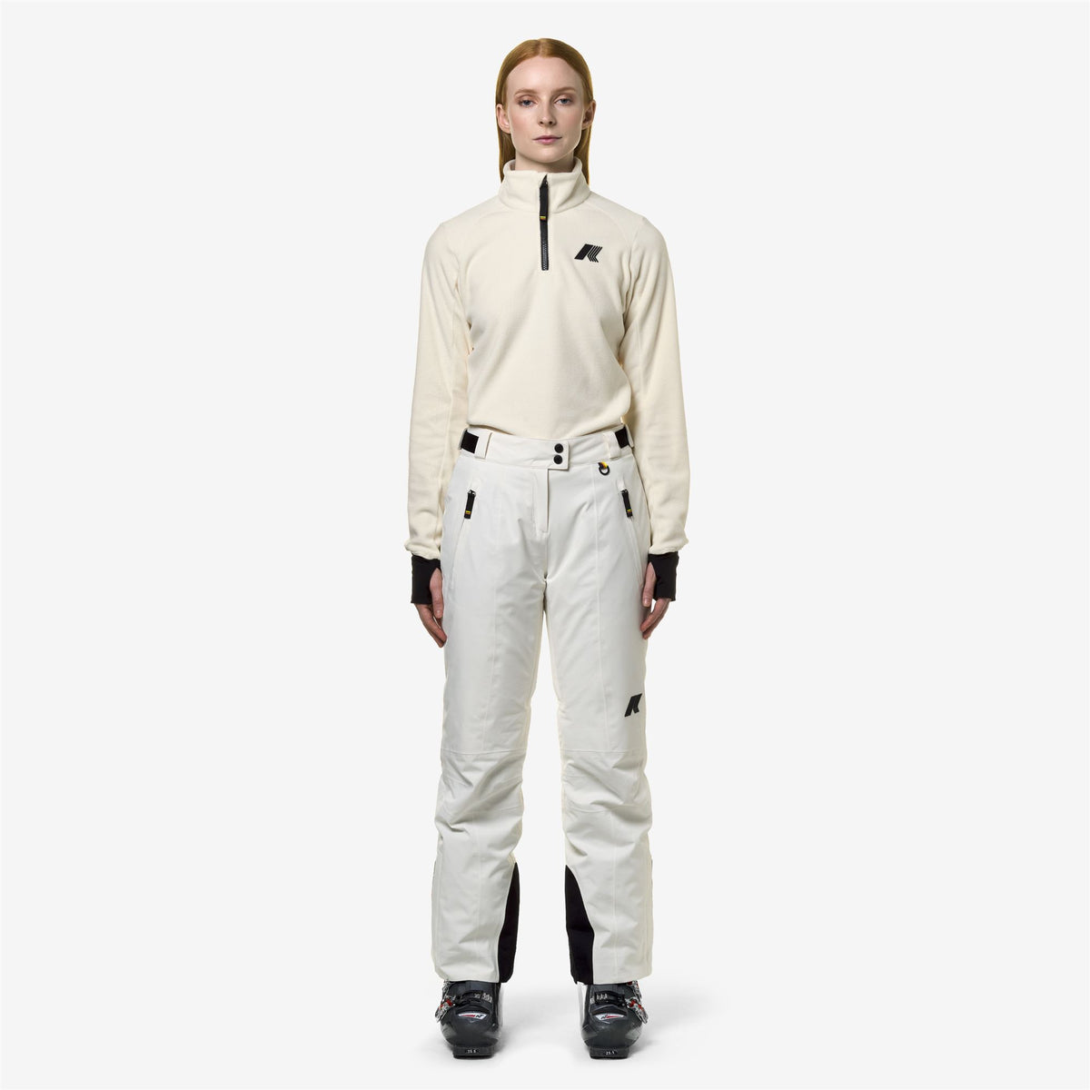 Pants_WOMAN_BONNEVAL MICRO TWILL 2 LAYERS_Sport Trousers_White Gardenia - Commercial 4