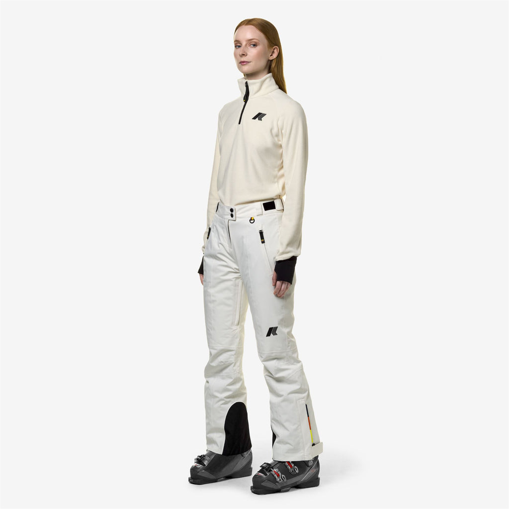 Pants_WOMAN_BONNEVAL MICRO TWILL 2 LAYERS_Sport Trousers_White Gardenia - Commercial 5
