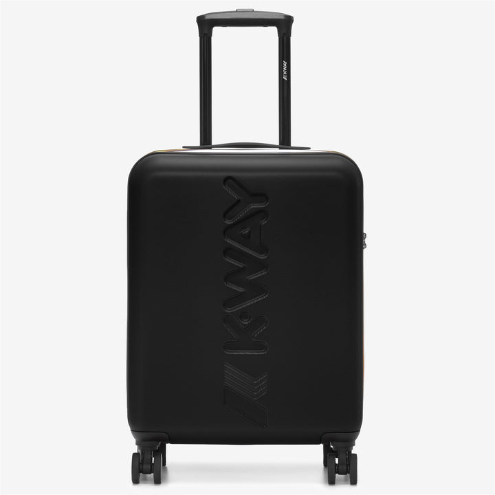 Black Blue Unisex Small Trolley Luggage with 360° Wheels 1