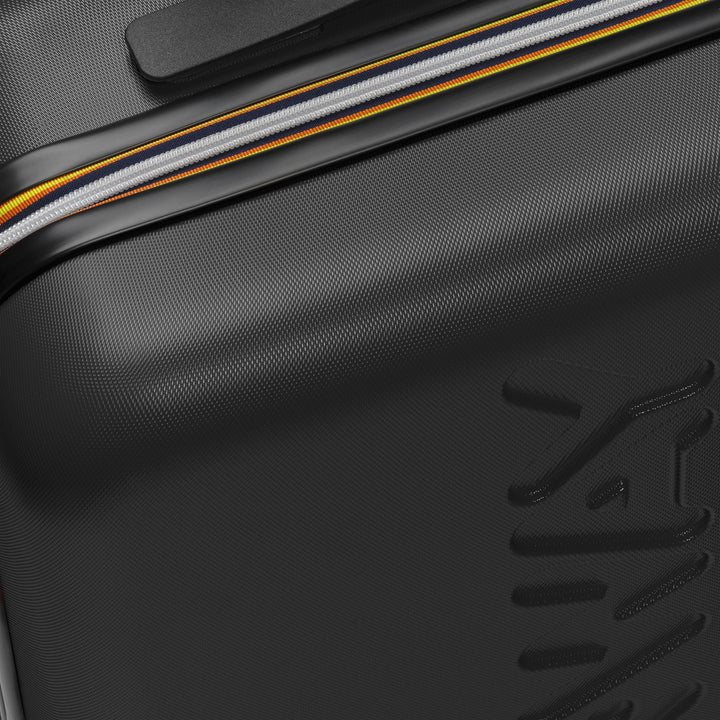 Black Blue Unisex Small Trolley Luggage with 360° Wheels 4