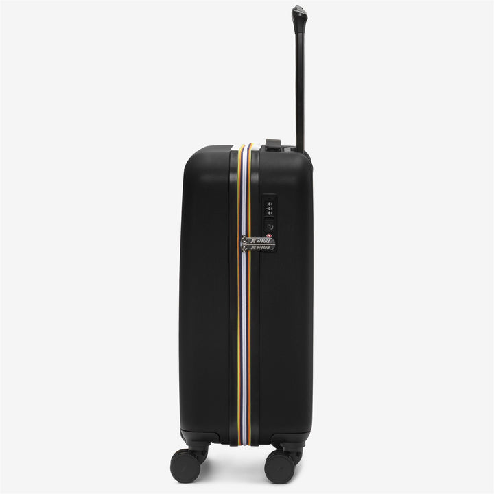 Black Blue Unisex Small Trolley Luggage with 360° Wheels 2