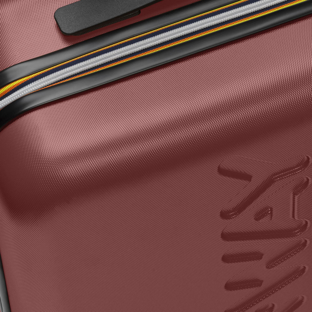 Red Blue Unisex Small Trolley Luggage with 360° Wheels and Lock 02