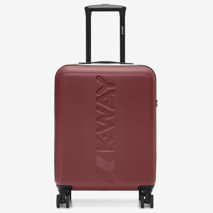 Red Blue Unisex Small Trolley Luggage with 360° Wheels and Lock 1