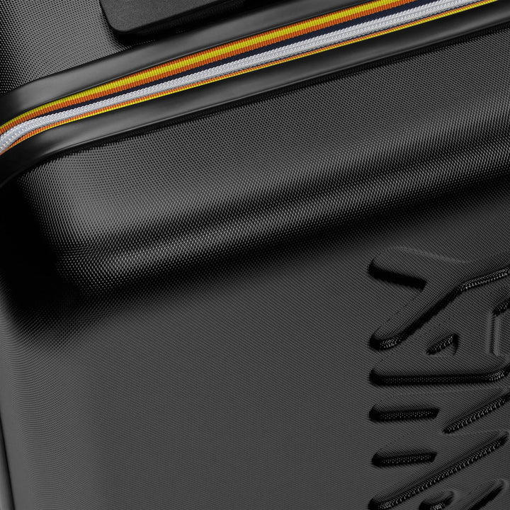 Trolley da Viaggio Unisex Nero Blu Medio con Ruote a 360° 4