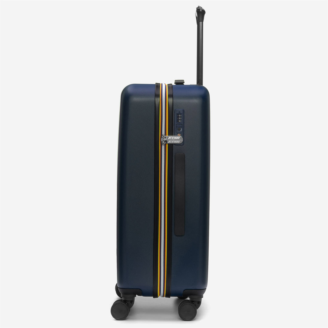 Trolley da Viaggio Unisex Medio Blu Cobalto con Ruote a 360° main