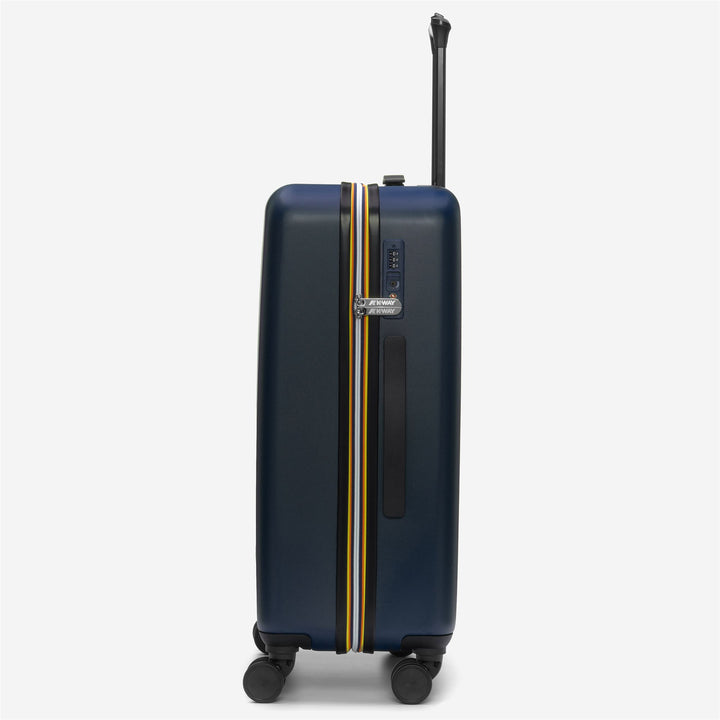 Trolley da Viaggio Unisex Medio Blu Cobalto con Ruote a 360° 2