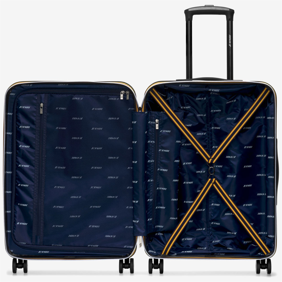 Luggage Bags Unisex TROLLEY MEDIUM Trolley RED DK - BLUE MD COBALT Dressed Side (jpg Rgb)		
