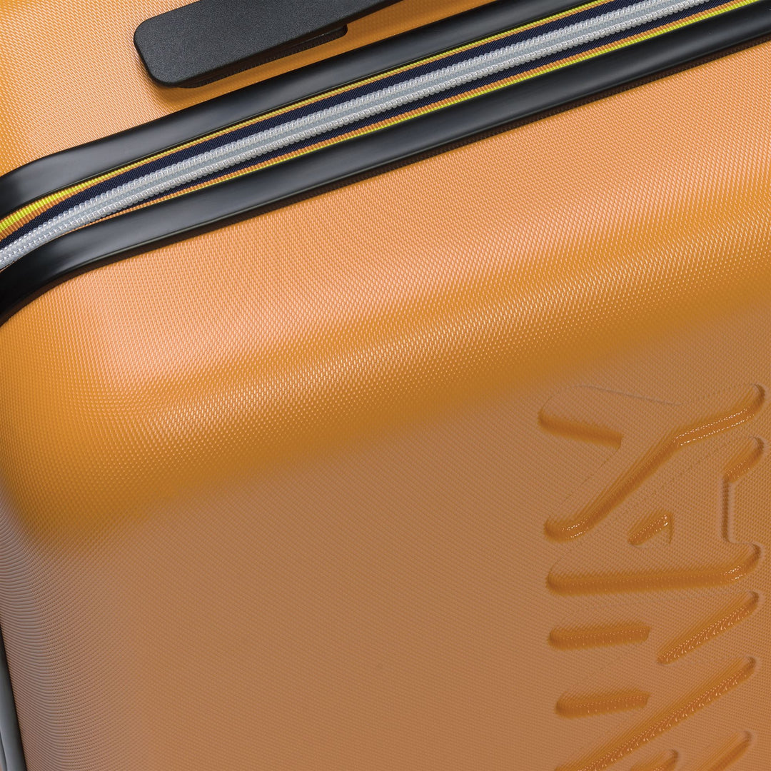 Trolley da Viaggio Unisex Medio Giallo Blu con Ruote a 360° main