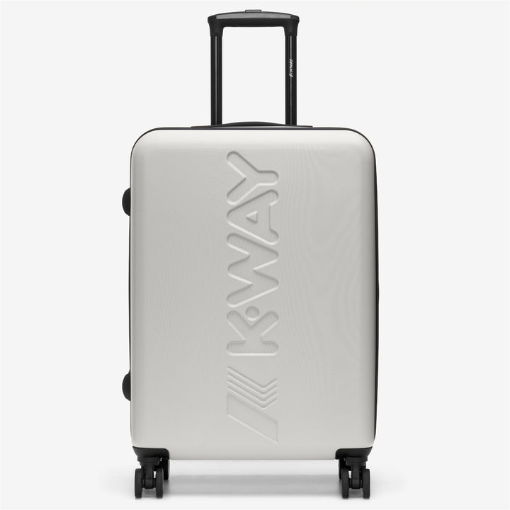 Beige Blue Unisex Medium Travel Trolley with 360° Wheels 1