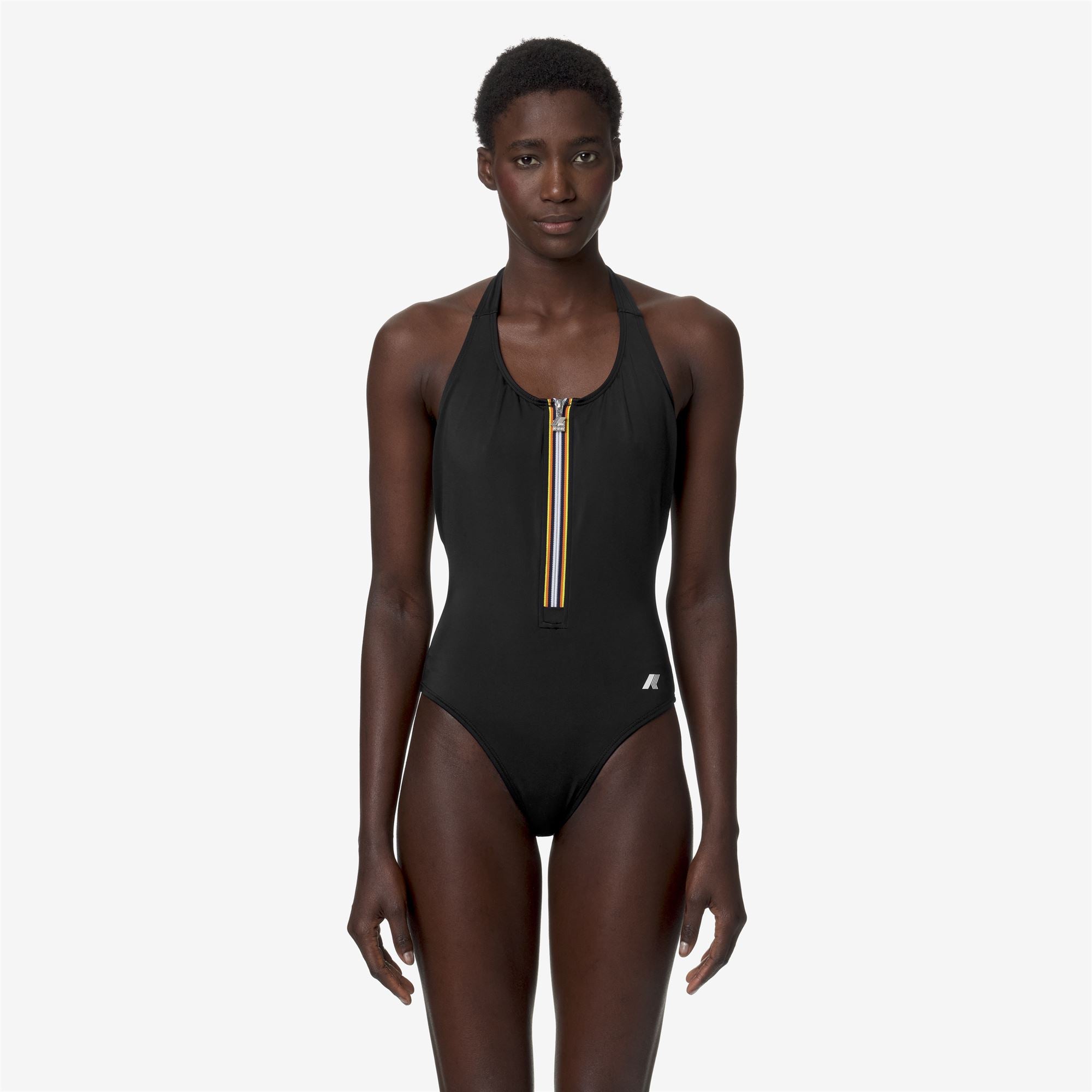 Bathing Suits_WOMAN_Sylvie Beach_Swimsuit_Black Pure - Commercial 4