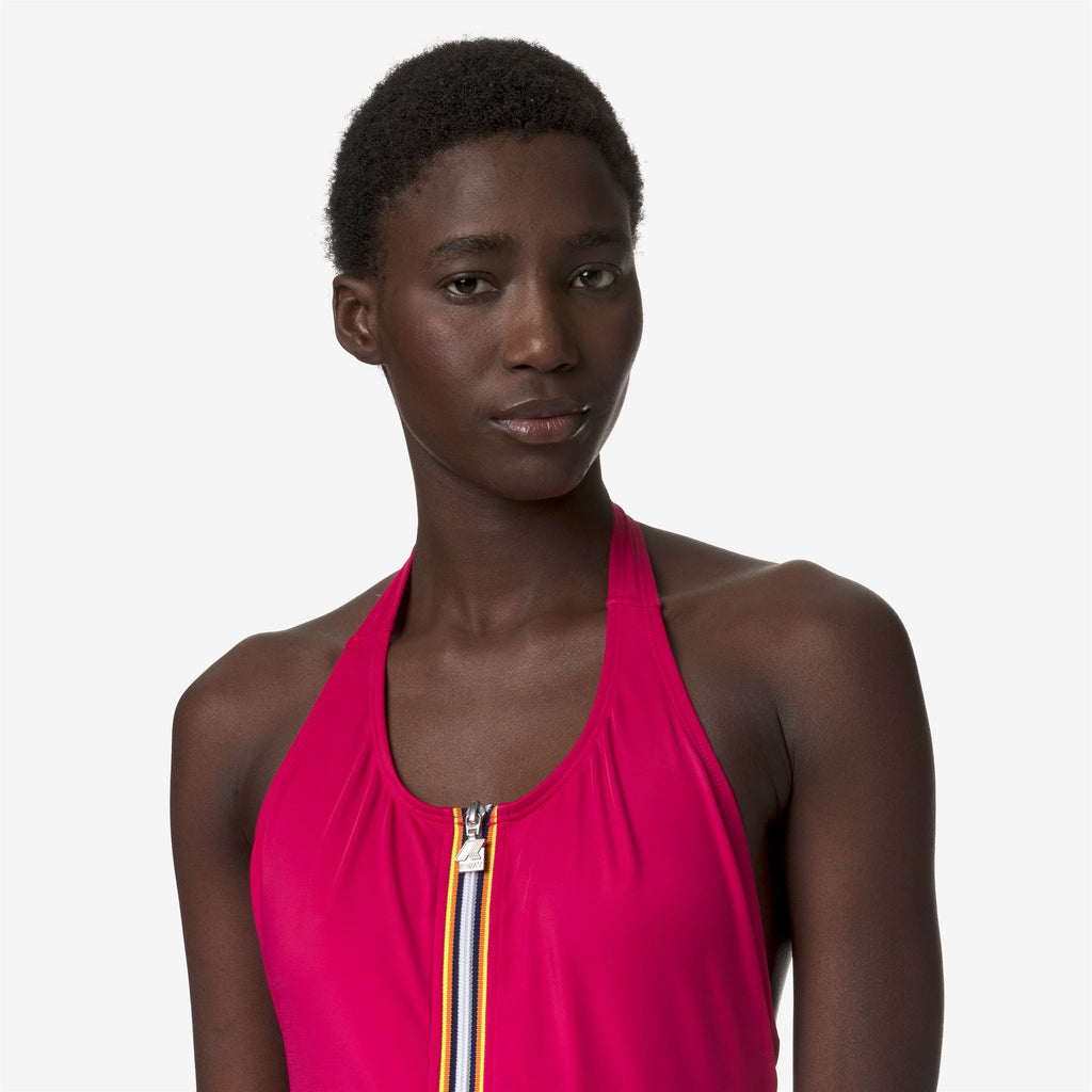 Bathing Suits_Woman_Sylvie Beach_Swimsuit_Red Rubine - Commercial 7