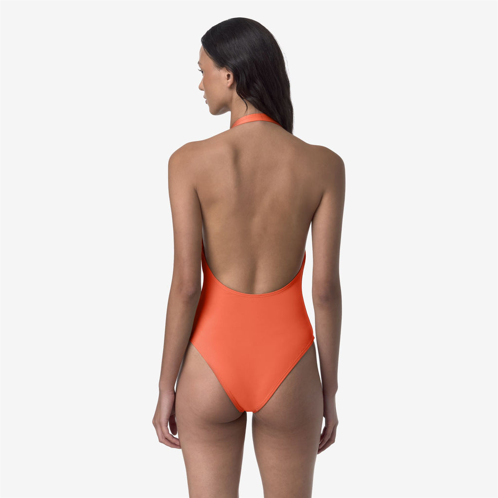 Bathing Suits_WOMAN_Sylvie Beach_Swimsuit_Orange Arabesque - Commercial 6