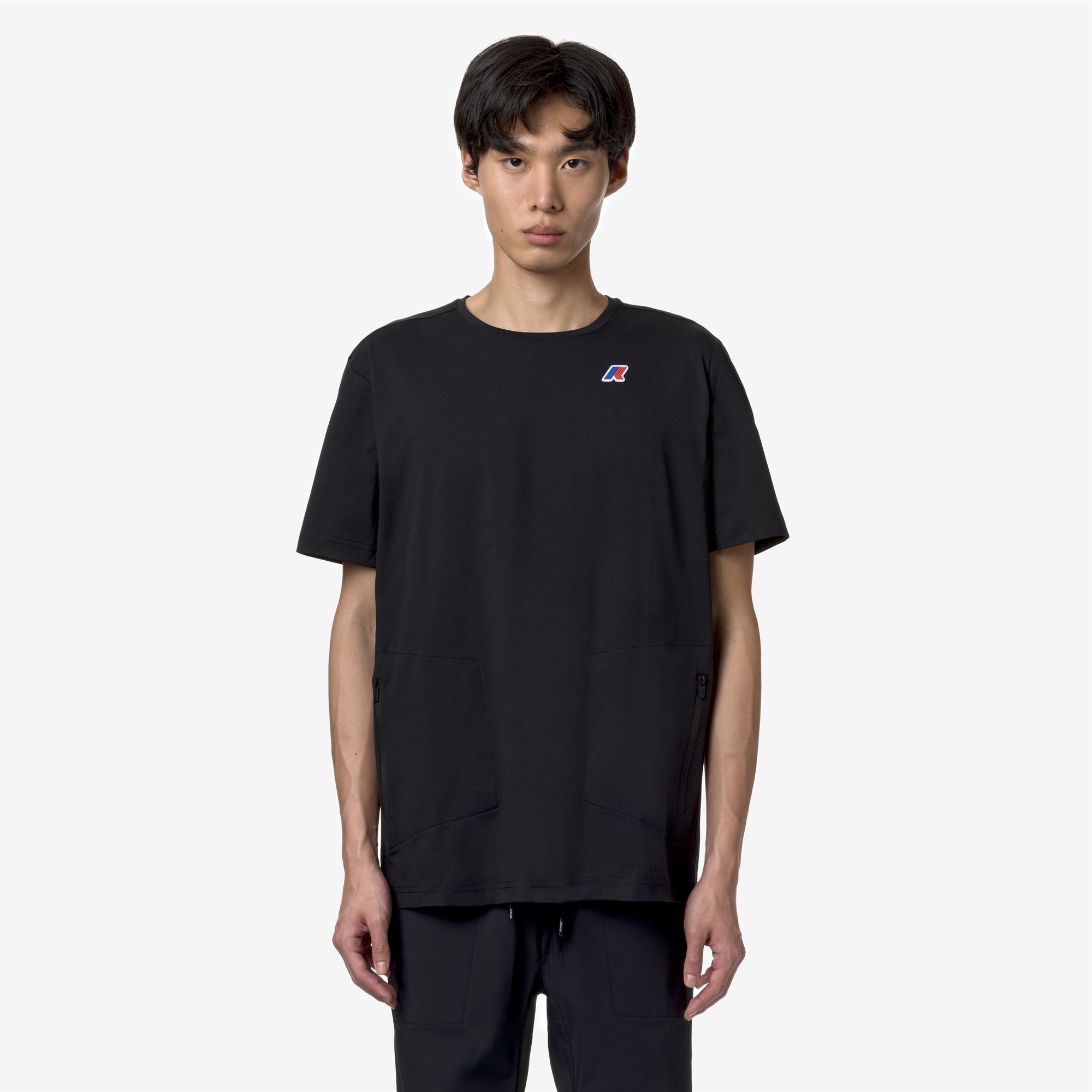 T-ShirtsTop Unisex SERIL TRAVEL T-Shirt BLACK PURE