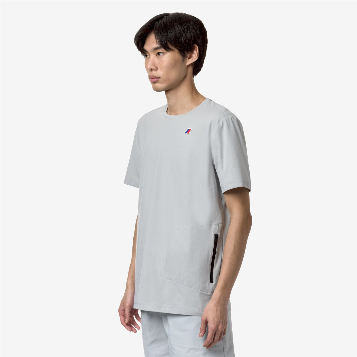 T-Shirts & Top_UNISEX_SERIL TRAVEL_T-Shirt_Grey Lt - Commercial 5