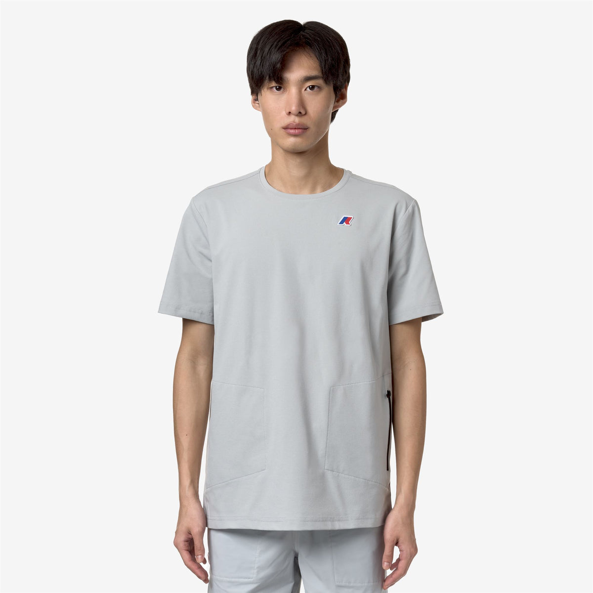 T-Shirts & Top_UNISEX_SERIL TRAVEL_T-Shirt_Grey Lt - Commercial 4