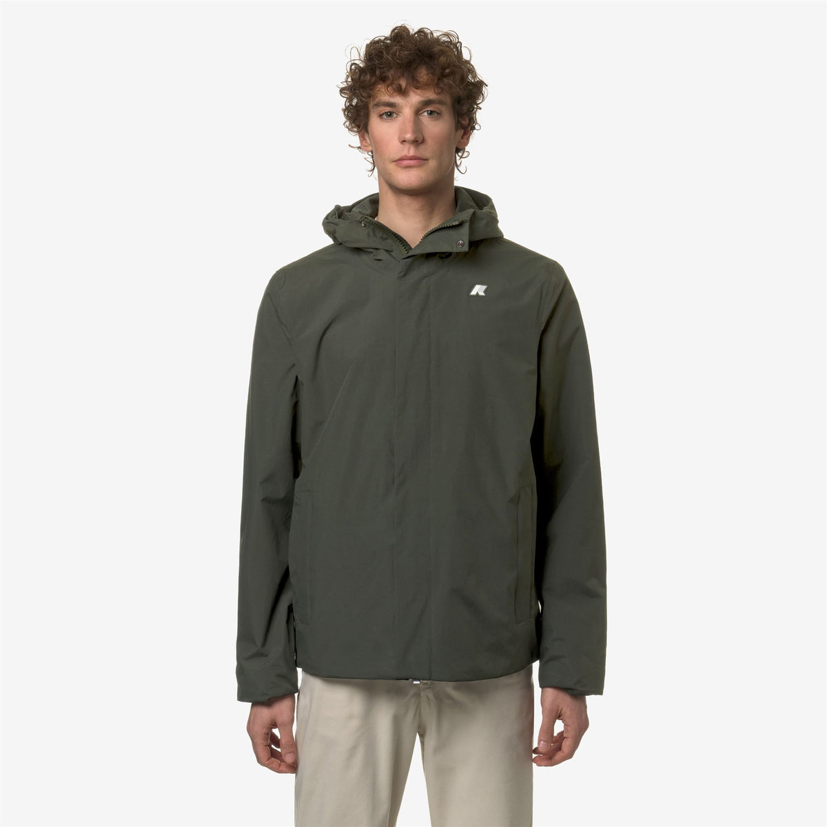 Jackets_Man_JACK OTTOMAN_Short_GREEN BLACKISH - Commercial 4
