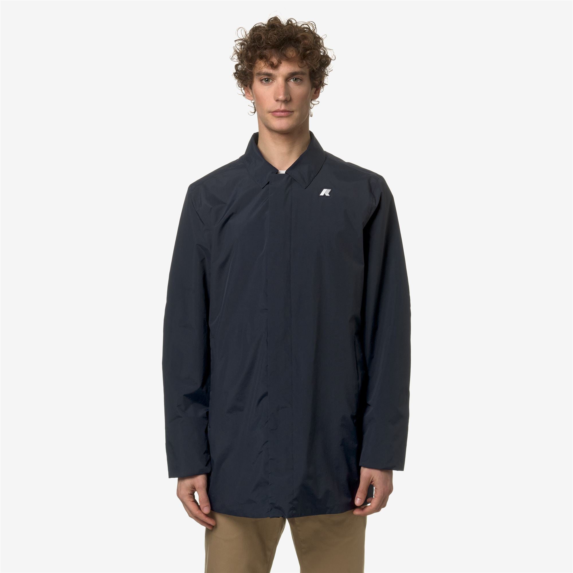 Jackets_Man_BENNY OTTOMAN_3/4 Length_Blue Depth - Commercial 4