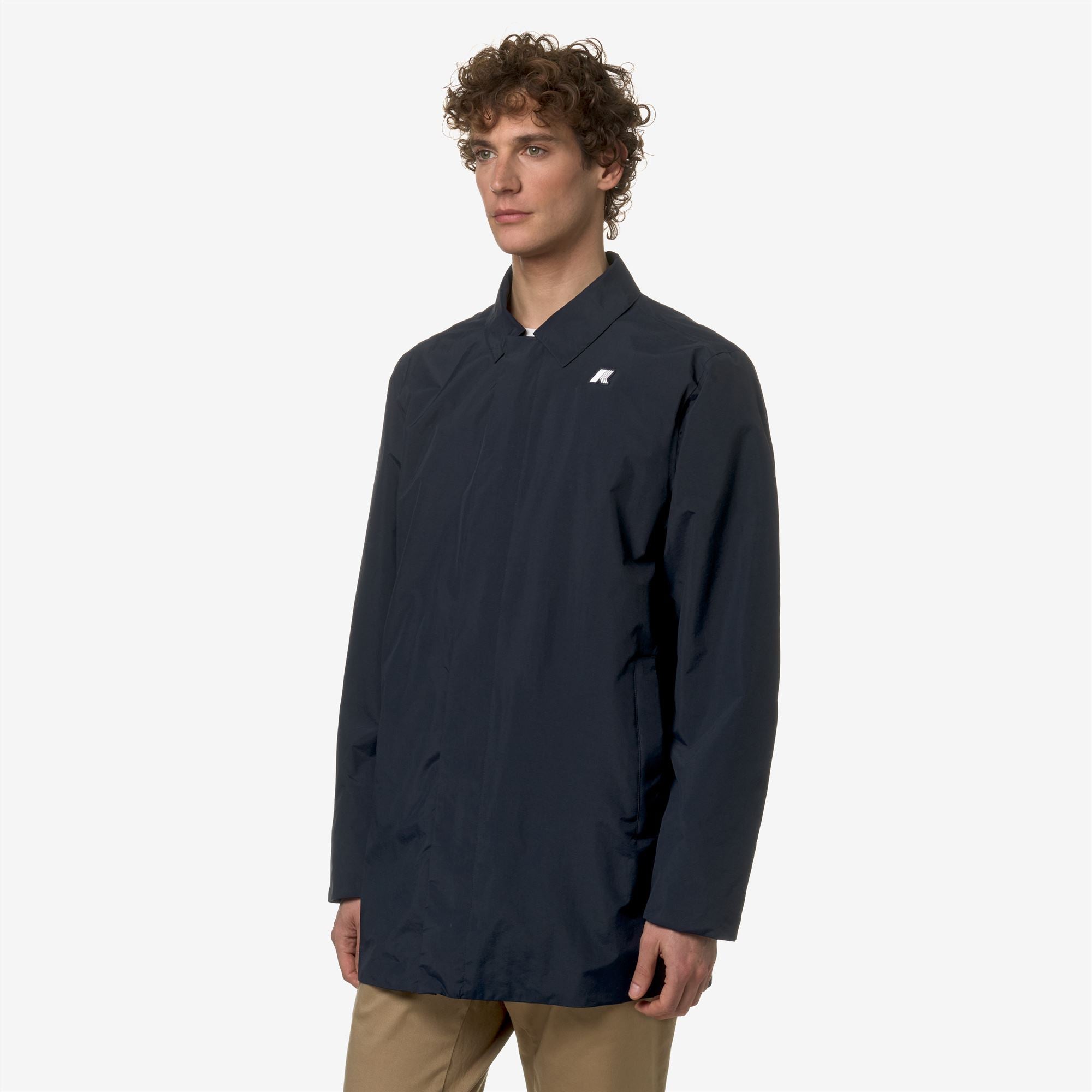 Jackets_Man_BENNY OTTOMAN_3/4 Length_Blue Depth - Commercial 5
