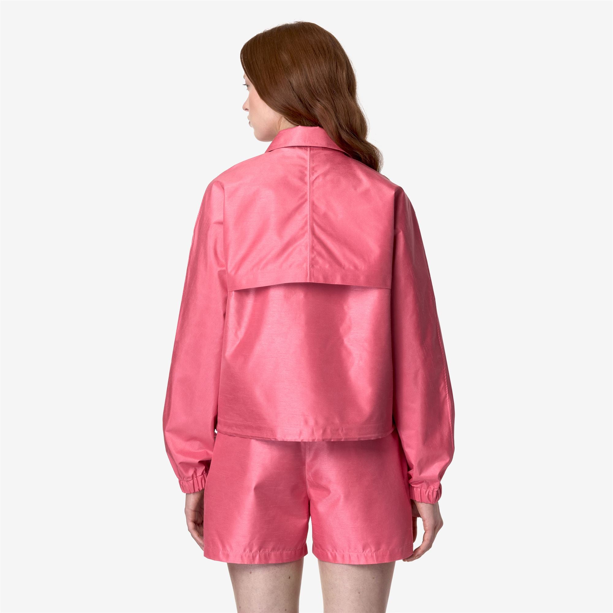 Jackets_WOMAN_SOISIR SHANTUNG - LIKE 2L_Short_PINK CAMELIA SHANTUNG - Commercial 6