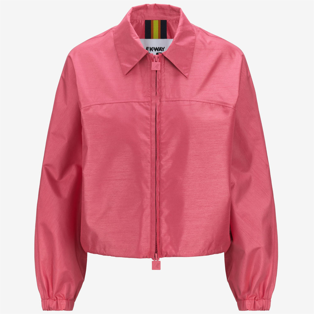 Jackets_WOMAN_SOISIR SHANTUNG - LIKE 2L_Short_PINK CAMELIA SHANTUNG - Commercial 1