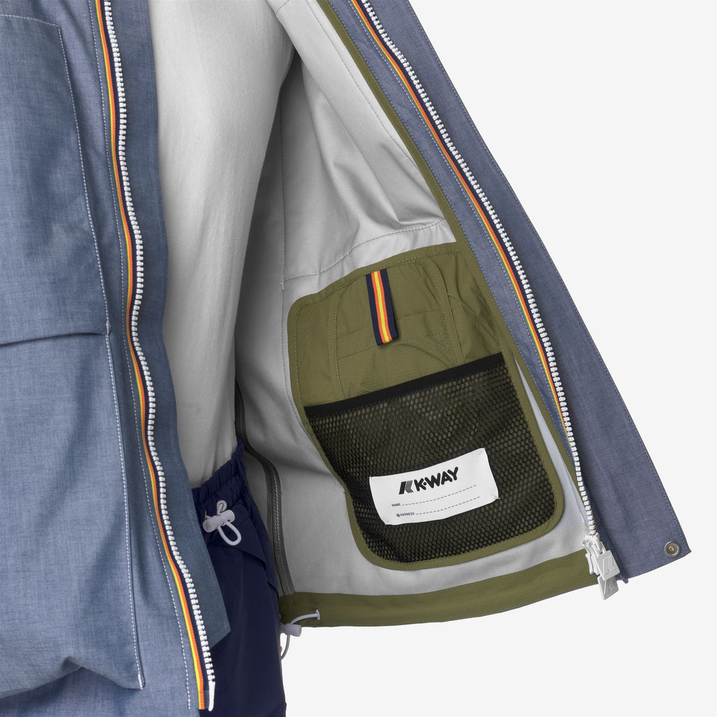 Jackets_MAN_KAYEL CHAMBRAY 3L_Short_CHAMBRAY - GREEN SPHAGNUM - Commercial 7