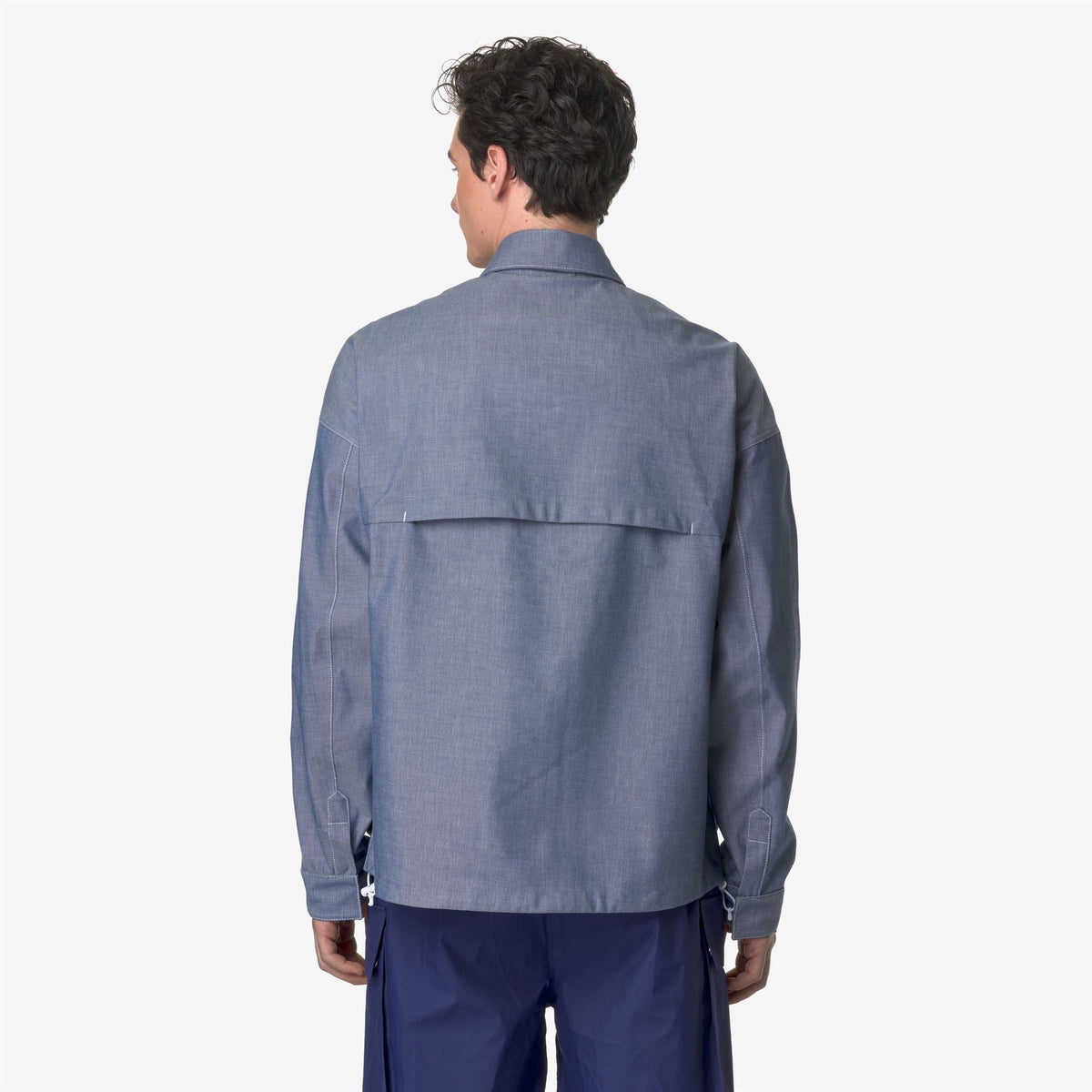 Jackets_MAN_KAYEL CHAMBRAY 3L_Short_CHAMBRAY - GREEN SPHAGNUM - Commercial 6