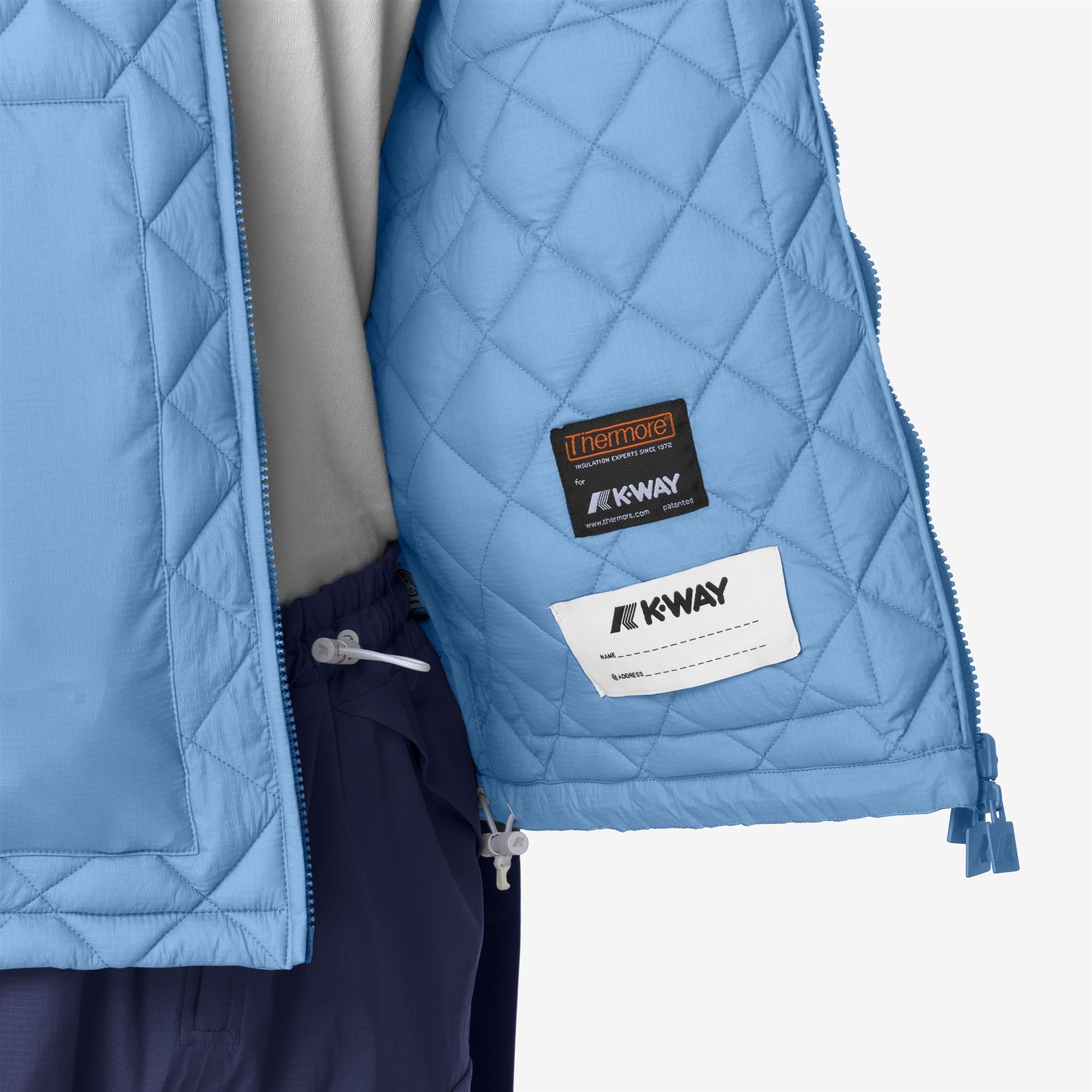 Jackets_UNISEX_SHIBAR ECO LIGHT WARM_Short_Azure Sky - Commercial 7