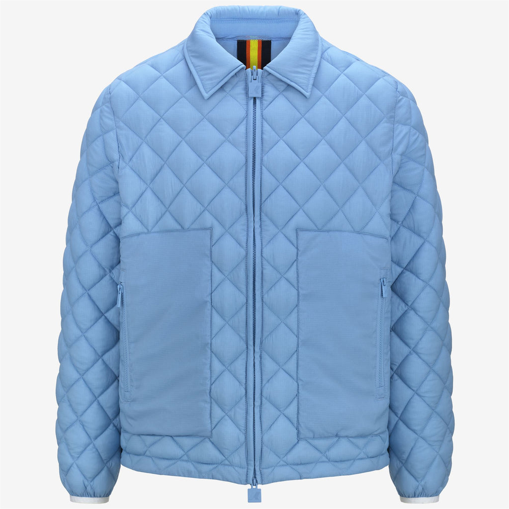 Jackets_UNISEX_SHIBAR ECO LIGHT WARM_Short_Azure Sky - Commercial 1