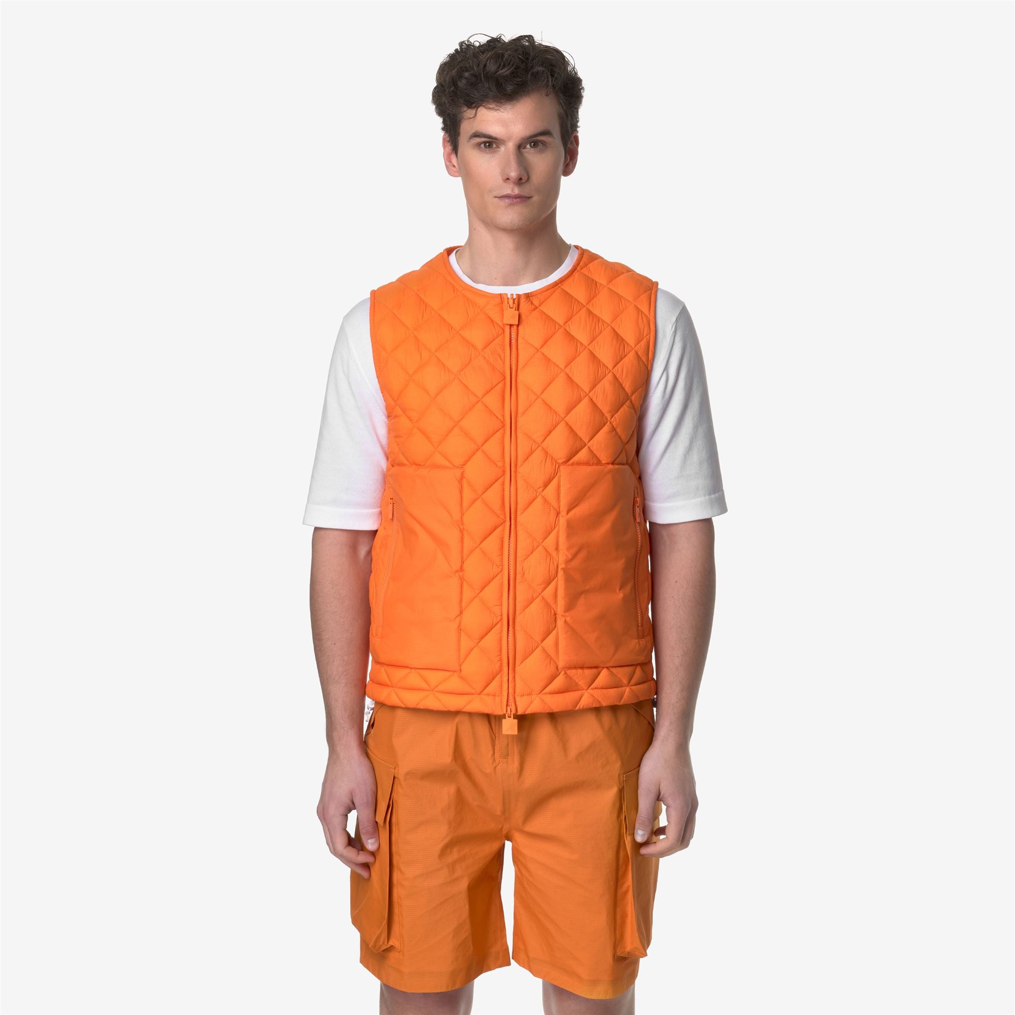 Jackets_UNISEX_BARNELY ECO LIGHT WARM_Vest_Orange - Commercial 4
